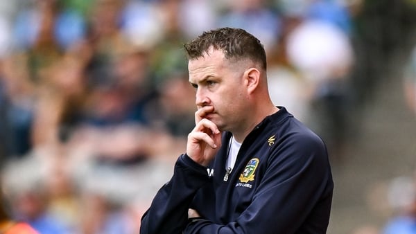 3 August 2025; Meath manager Shane McCormack during the TG4 All-Ireland Ladies Football Senior Championship final match between Dublin and Meath at Croke Park in Dublin. Photo by Piaras Ó Mídheach/Sportsfile