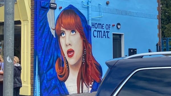 CMAT mural in County Meath