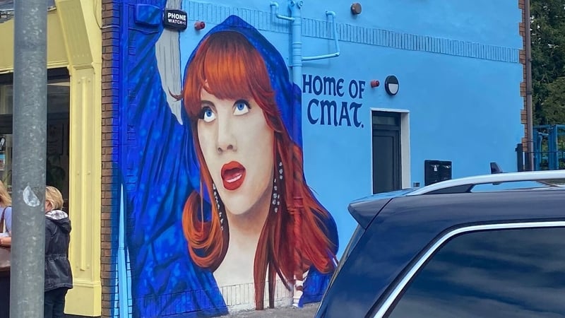 The mural was painted by Dublin-based visual artist Emmalene Blake (ESTR)