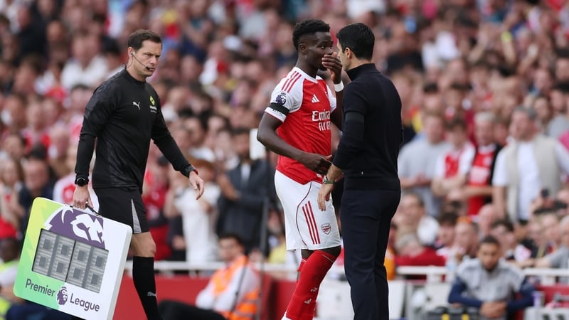 Bukayo Saka's return from injury remains clouded in uncertainty
