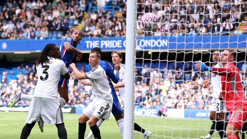 Joao Pedro popped up to head Chelsea in front just on the blow of half time