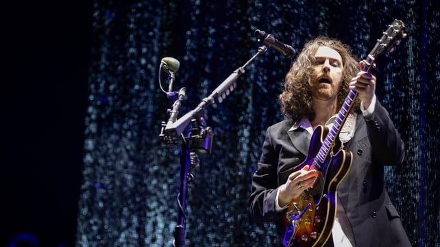 Hozier performs onstage during Electric Picnic Festival 2025