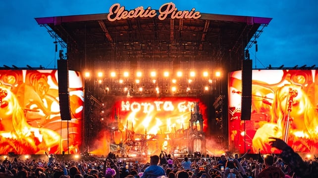 Chappell Roan on stage at Electric Picnic 2025