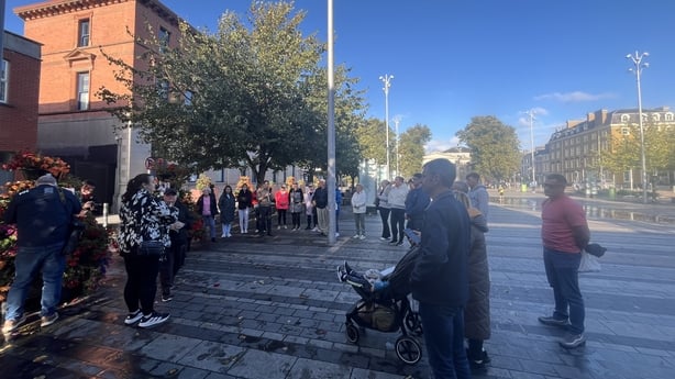 A vigil was held in Dundalk on the anniversary of when Kyran Durnin went missing