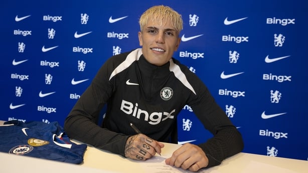 Chelsea unveil Alejandro Garnacho, August 2025 