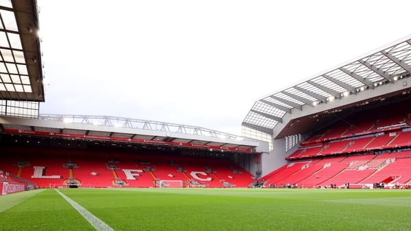 LIVERPOOL, ENGLAND - AUGUST 31: General view inside the stadium prior to the Premier League match between Liverpool and Arsenal at Anfield on August 31, 2025 in Liverpool, England. (Photo by Liverpool FC/Liverpool FC via Getty Images)