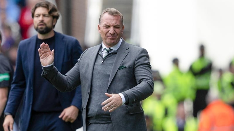 Brendan Rodgers cut a frustrated figure for much of the scoreless draw against Rangers