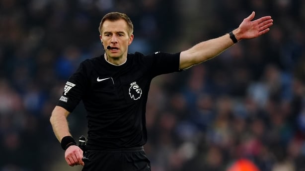 Referee Michael Salisbury