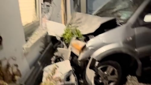 Brendan Courtney's home where car crashed into the house (pic: Courtesy of Instagram)