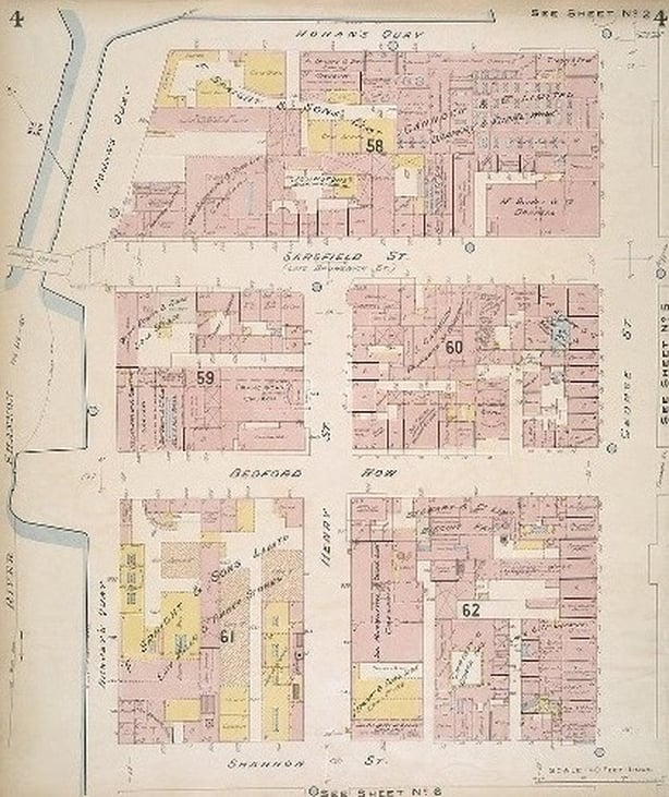 Insurance Plan of Limerick, 1897, Charles E. Goad
