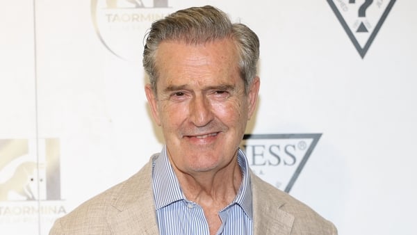 TAORMINA, ITALY - JUNE 13: Rupert Everett attends the photocall at the 71st Taormina Film Festival on June 13, 2025 in Taormina, Italy. (Photo by Daniele Venturelli/Getty Images)