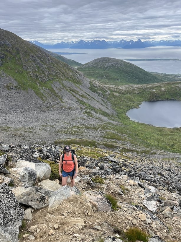 A view from a mountain
