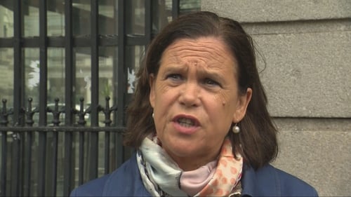 Mary Lou McDonald expressed concern for Sinn Féin Senator Chris Andrews and the other Irish citizens on board the Gaza aid flotilla