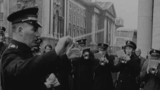 Belfast Citadel Band of The Salvation Army at College Green, Dublin (1970)