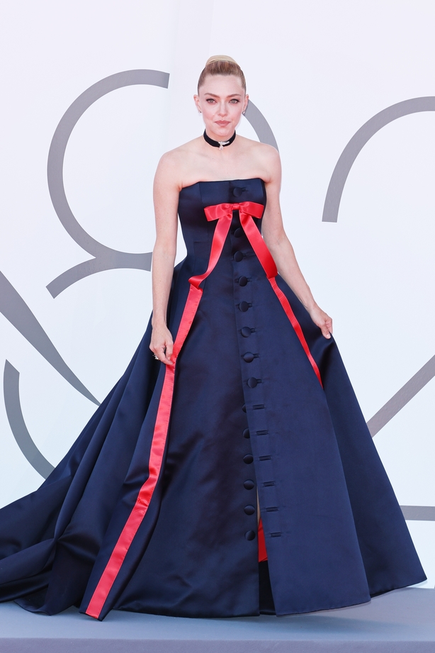Amanda Seyfried attends The Testament of Ann Lee red carpet during the 82nd Venice International Film Festival on 1 September, 2025
