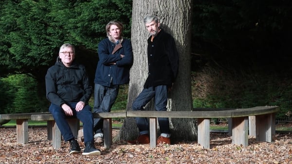 landscape shot of UK music trio Butler, Blake and Grant