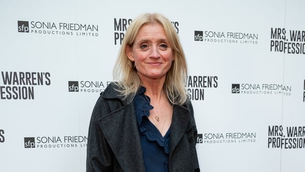 LONDON, ENGLAND - MAY 22: Anne-Marie Duff attends the West End Opening Night of "Mrs. Warren's Profession" at the Garrick Theatre on May 22, 2025 in London, England. (Photo by Ben Montgomery/Getty Images)
