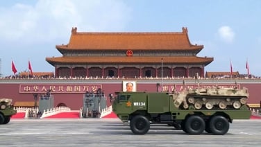 Troop formations assemble, aircraft take to skies for China military parade