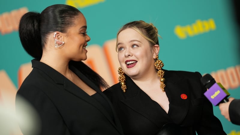 Lydia West and Nicola Coughlan - Season two of Big Mood begins with Maggie (Coughlan) and Eddie (West) not having spoken in a year