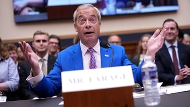 Farage claims UK has become like North Korea in approach to free speech