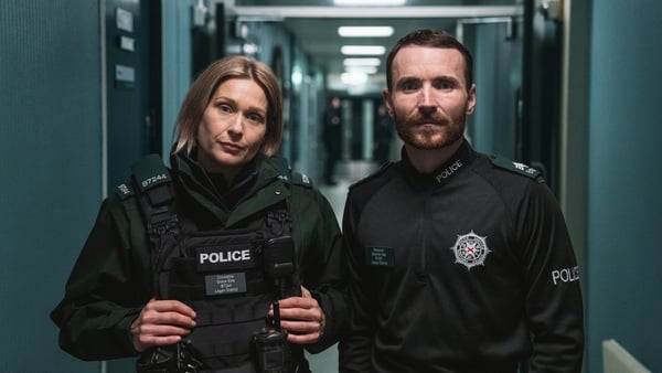 Sian Brooke as Grace Ellis and Martin McCann as Stevie Neill