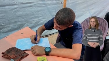 What does back to school look like in Gaza City?