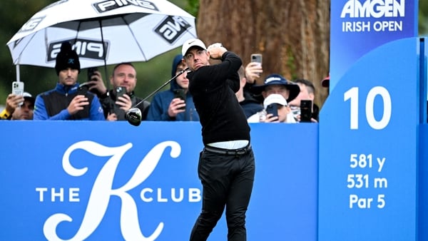 3 September 2025; Rory McIlroy of Northern Ireland during the Pro AM ahead of the Amgen Irish Open Golf Championship 2025 at The K Club in Straffan, Kildare. Photo by Ramsey Cardy/Sportsfile