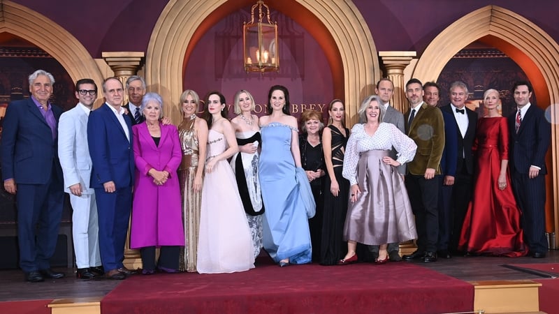 The stars of Downton Abbey at the world premiere of Downton Abbey: The Grand Finale in London earlier this month