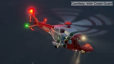 Coast Guard airlift tourist to hospital