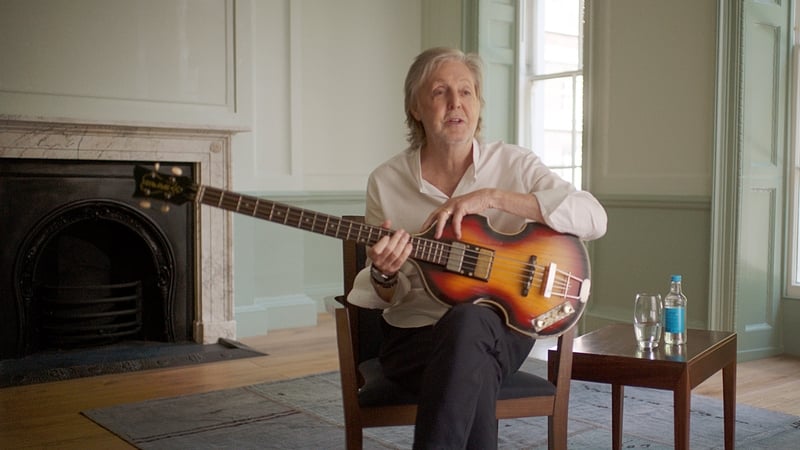 Paul McCartney - The Beatle and the Bass will follow the fan-led The Lost Bass Project campaign to recover the Hofner 500/1 bass guitar, which went missing in 1972 and was used on early Beatles songs such as Twist and Shout and She Loves You Photo: BBC