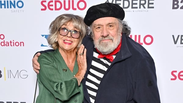 Sue Johnston and Ricky Tomlinson attend the Sedulo Colour Ball 2024 at the Hilton Hotel on 27 June, 2024 in Manchester