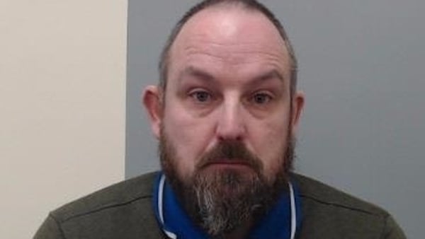 A custody photo of Patrick Lavery