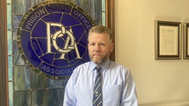 Karl Dalton, General Secretary of the Irish Prison Officers Association