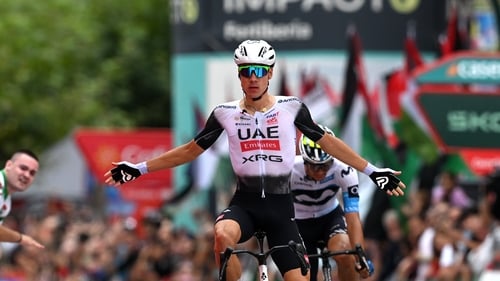 Juan Ayuso has now claimed two stage wins in this year's race