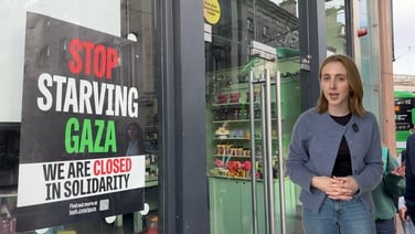 Why has Lush closed its Irish shops today?