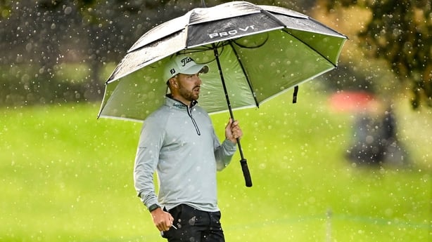 4 September 2025; Alex Maguire of Ireland during day one of the Amgen Irish Open Golf Championship 2025 at The K Club in Straffan, Kildare. Photo by Ramsey Cardy/Sportsfile