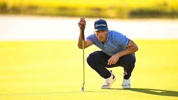 4 September 2025; Thorbjørn Olesen of Denmark during day one of the Amgen Irish Open Golf Championship 2025 at The K Club in Straffan, Kildare. Photo by Ramsey Cardy/Sportsfile