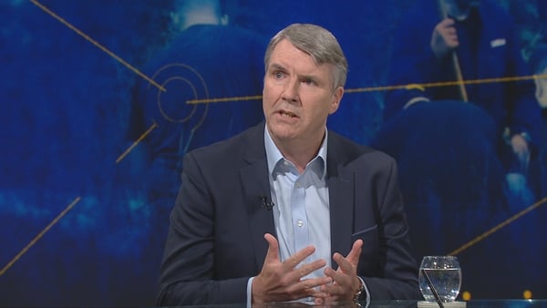Dr Niall Muldoon speaking on RTE s Prime Time