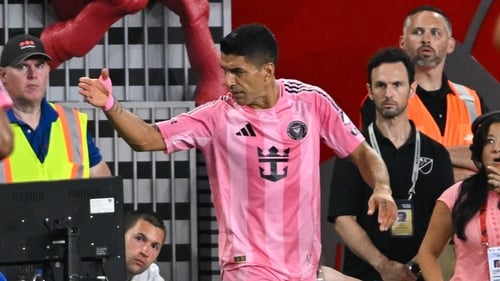 Luis Suarez was again embroiled in controversy