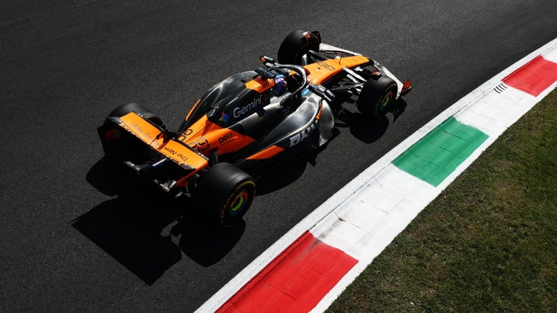 Alex Dunne in action at Monza