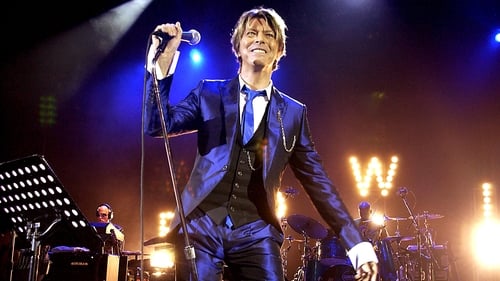 David Bowie, pictured in concert at London's Hammersmith Odeon in October 2002
