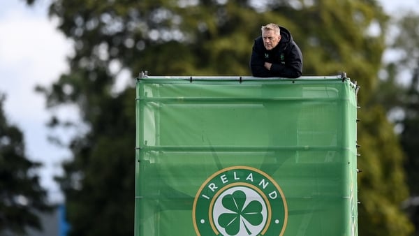 5 September 2025; Head coach Heimir Hallgrimsson during a Republic of Ireland training session at the FAI National Training Centre in Abbotstown, Dublin. Photo by Stephen McCarthy/Sportsfile