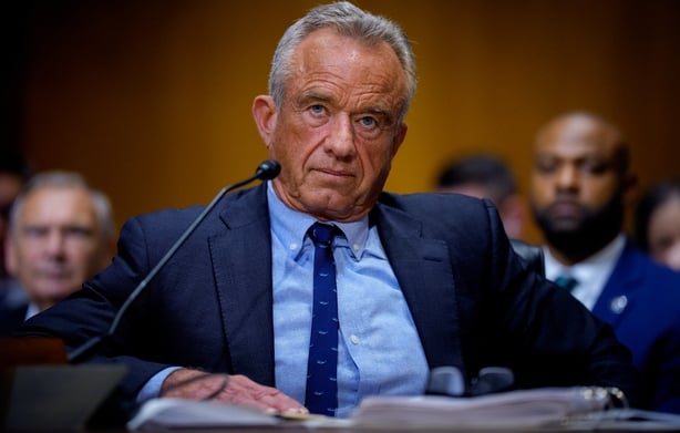 Health and Human Services Secretary Robert Kennedy Jr appearing before the Senate Finance Committee