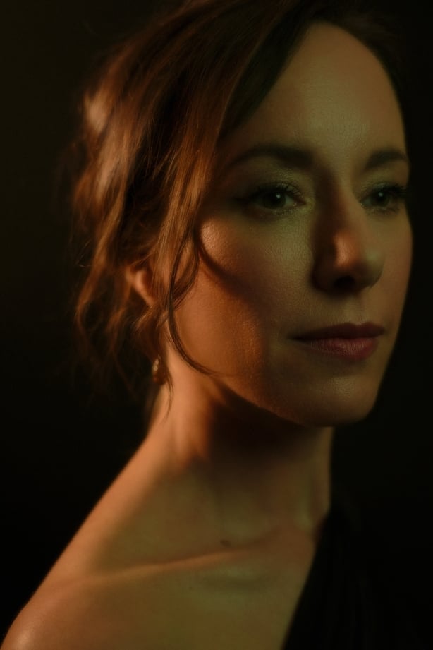Portrait shot of English composer Jo Quail