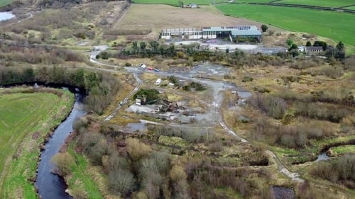 The illegal landfill at the Mobuoy sit near Derry city is said to be one of the biggest in Europe