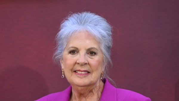 British actor Penelope Wilton poses on the red carpet upon arrival for the world premiere of the film "Downton Abbey: The Grand Finale" in London on September 3, 2025. (Photo by JUSTIN TALLIS / AFP)