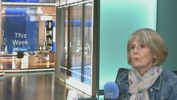 Chair of National Review Panel Helen Buckley speaking to RTÉ's 'This Week'