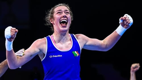 Lisa O'Rourke will box for a medal on Tuesday