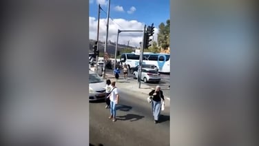 People flee site of Jerusalem shooting incident