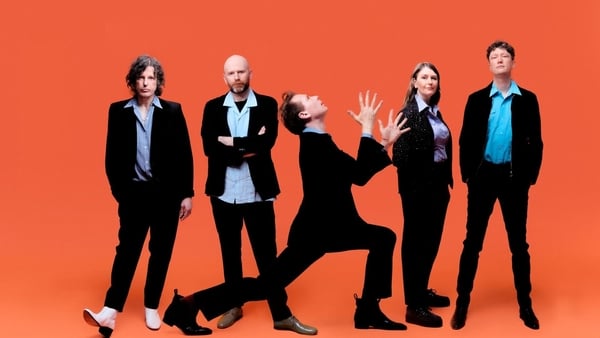 Five members of a band from Glasgow
